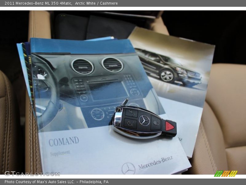 Arctic White / Cashmere 2011 Mercedes-Benz ML 350 4Matic