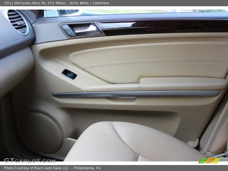 Arctic White / Cashmere 2011 Mercedes-Benz ML 350 4Matic