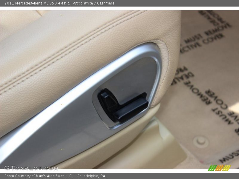 Arctic White / Cashmere 2011 Mercedes-Benz ML 350 4Matic