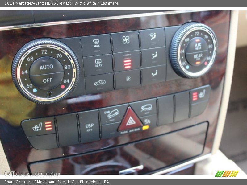 Arctic White / Cashmere 2011 Mercedes-Benz ML 350 4Matic