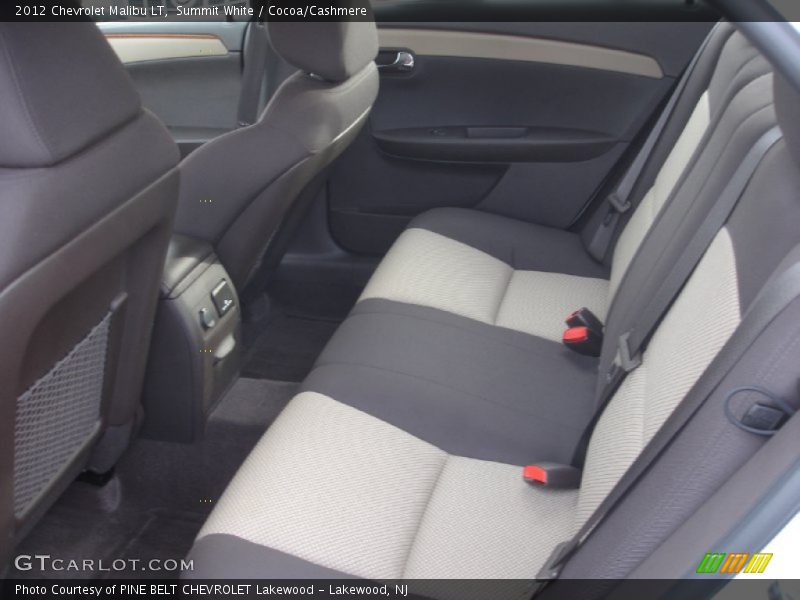 Summit White / Cocoa/Cashmere 2012 Chevrolet Malibu LT