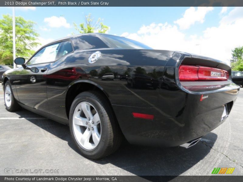 Pitch Black / Dark Slate Gray 2013 Dodge Challenger SXT