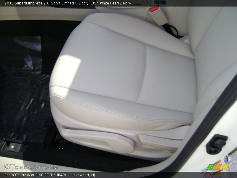 Satin White Pearl / Ivory 2013 Subaru Impreza 2.0i Sport Limited 5 Door