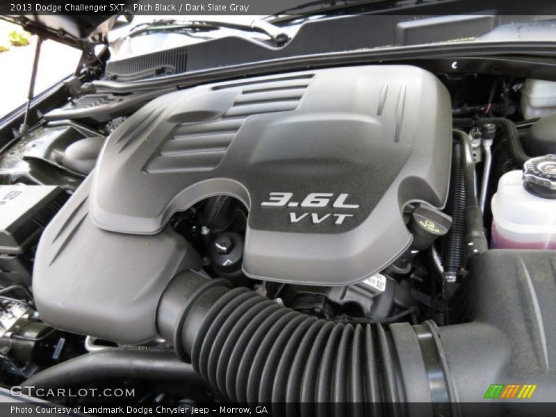 Pitch Black / Dark Slate Gray 2013 Dodge Challenger SXT