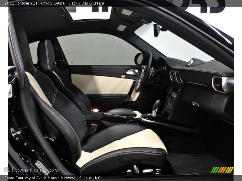 Front Seat of 2011 911 Turbo S Coupe