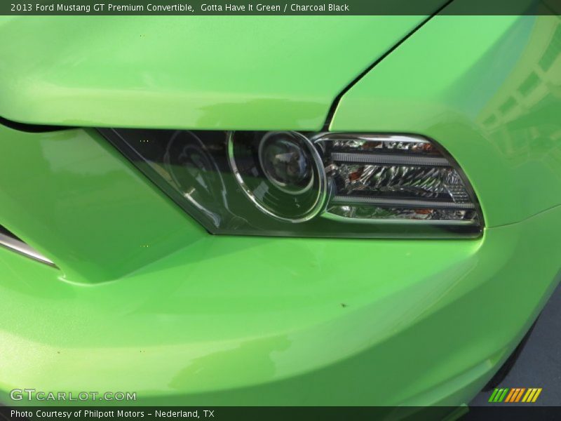 Gotta Have It Green / Charcoal Black 2013 Ford Mustang GT Premium Convertible