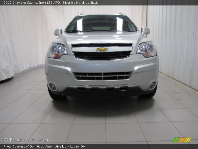 Silver Ice Metallic / Black 2012 Chevrolet Captiva Sport LTZ AWD