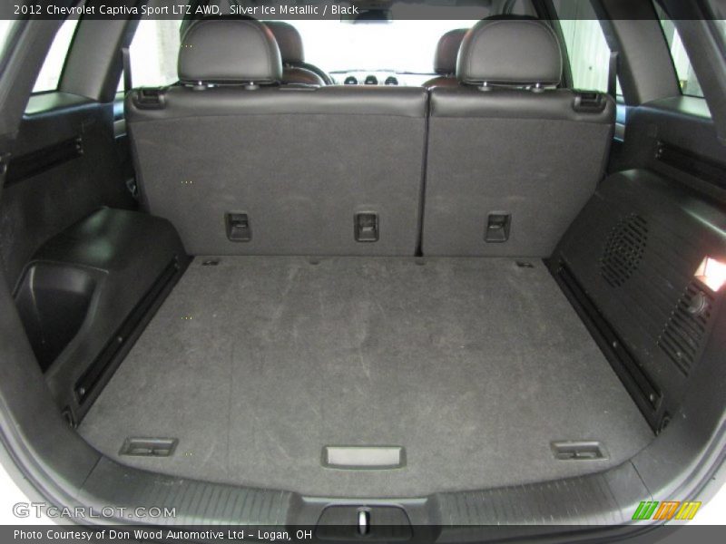 Silver Ice Metallic / Black 2012 Chevrolet Captiva Sport LTZ AWD