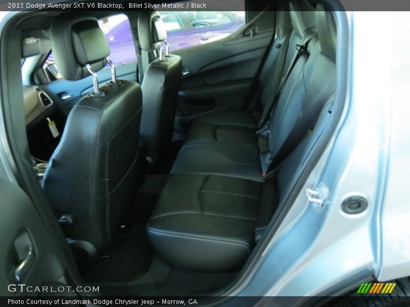 Billet Silver Metallic / Black 2013 Dodge Avenger SXT V6 Blacktop