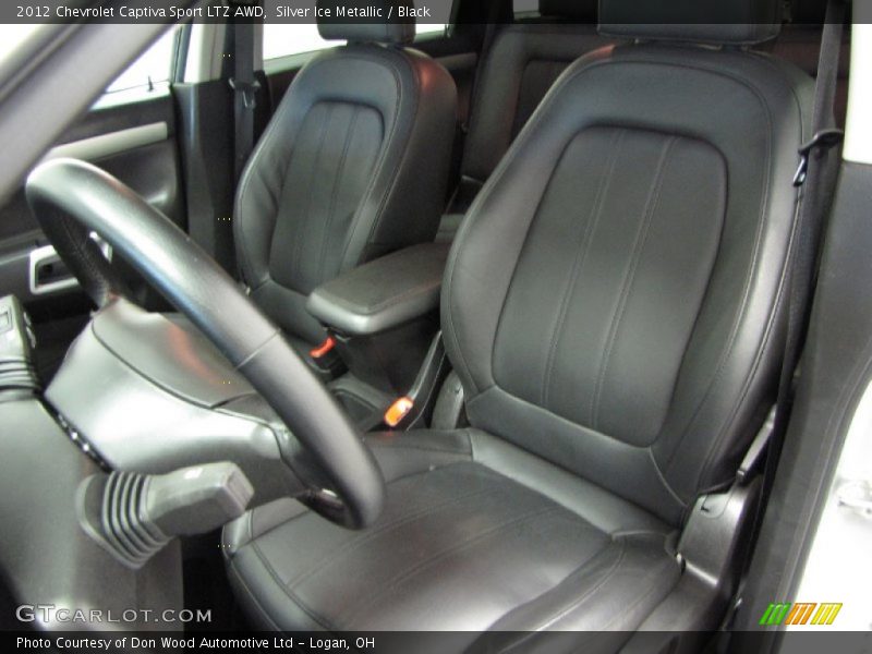 Silver Ice Metallic / Black 2012 Chevrolet Captiva Sport LTZ AWD