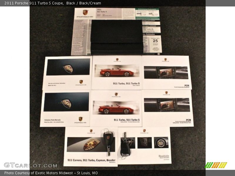 Books/Manuals of 2011 911 Turbo S Coupe