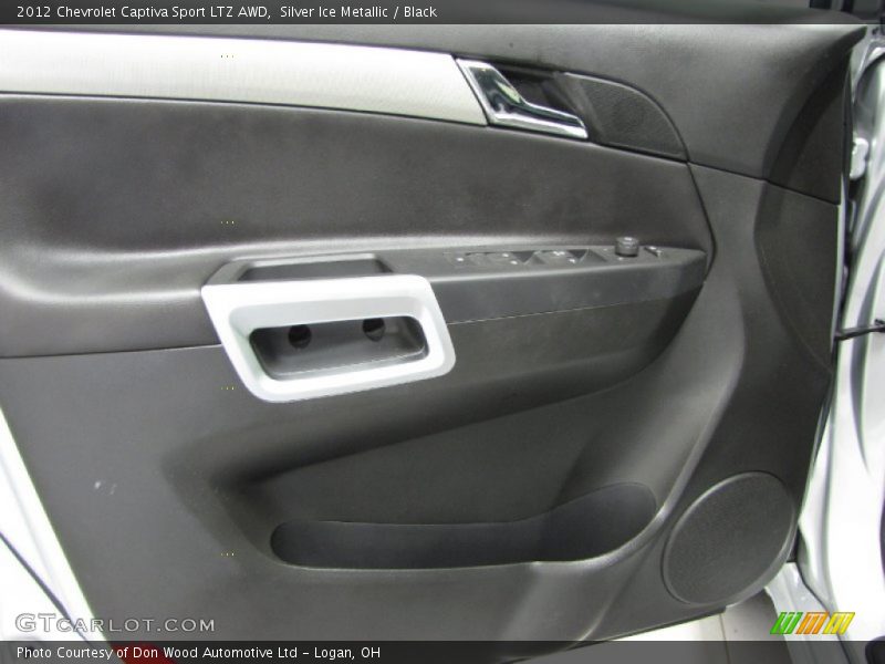 Silver Ice Metallic / Black 2012 Chevrolet Captiva Sport LTZ AWD