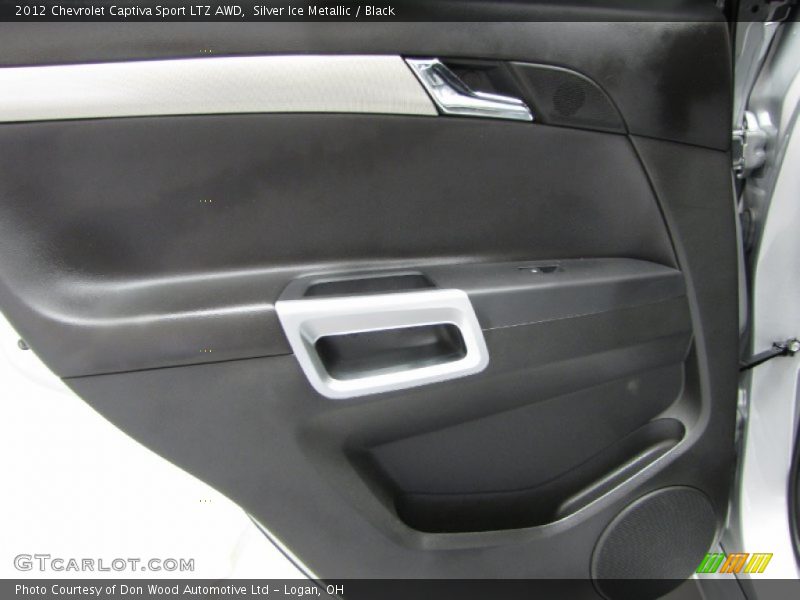 Silver Ice Metallic / Black 2012 Chevrolet Captiva Sport LTZ AWD