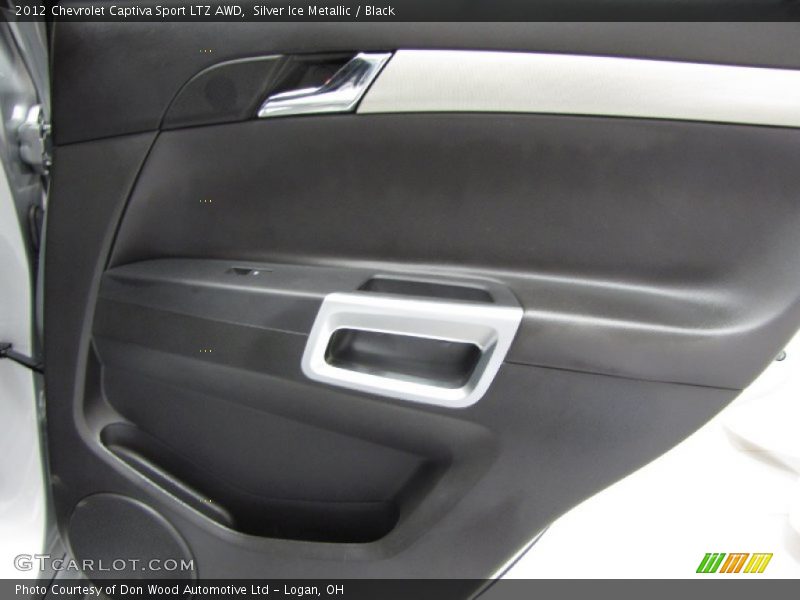 Silver Ice Metallic / Black 2012 Chevrolet Captiva Sport LTZ AWD
