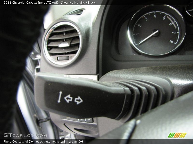 Silver Ice Metallic / Black 2012 Chevrolet Captiva Sport LTZ AWD