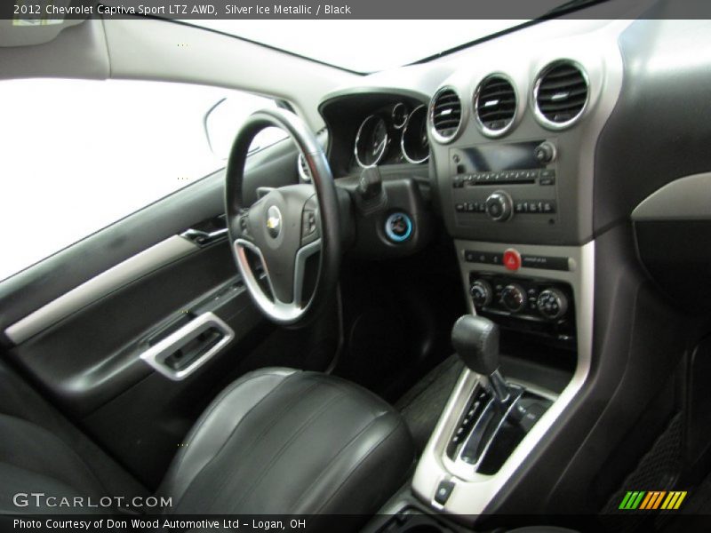 Silver Ice Metallic / Black 2012 Chevrolet Captiva Sport LTZ AWD