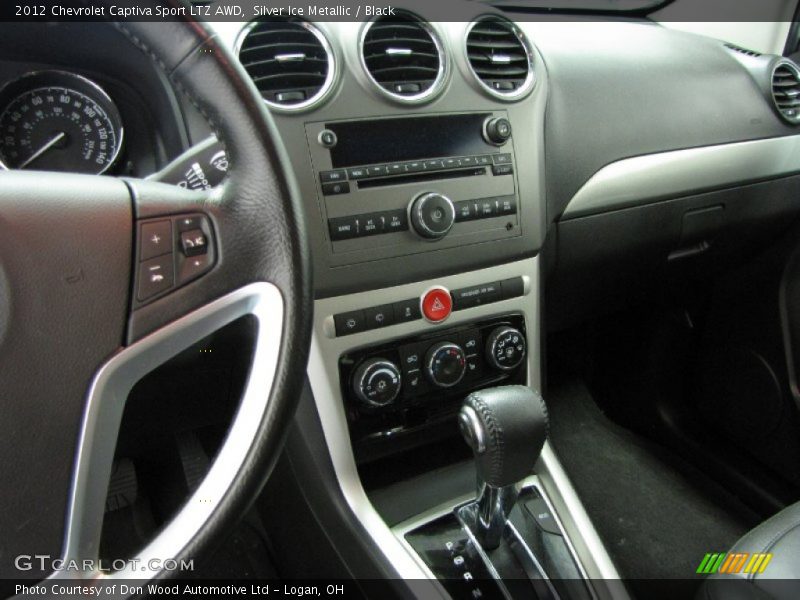 Silver Ice Metallic / Black 2012 Chevrolet Captiva Sport LTZ AWD