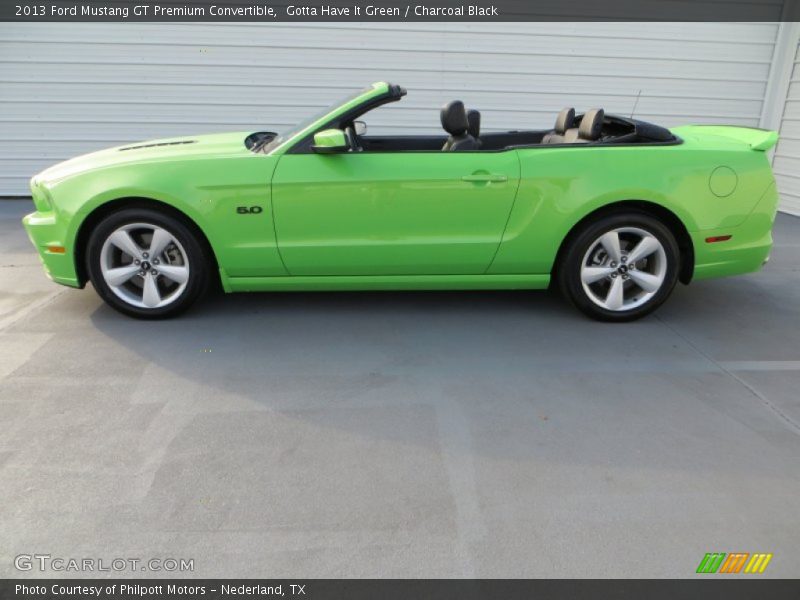  2013 Mustang GT Premium Convertible Gotta Have It Green