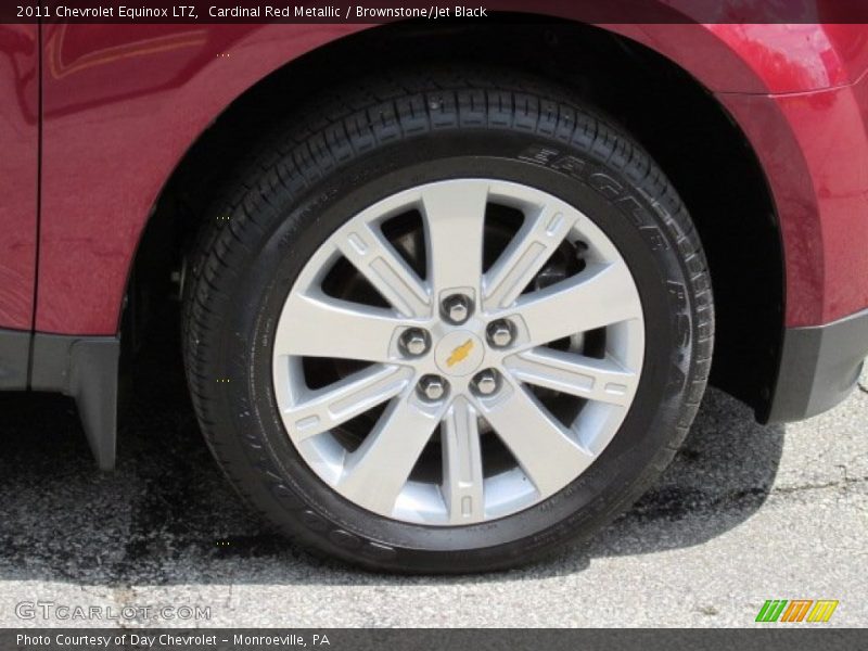 Cardinal Red Metallic / Brownstone/Jet Black 2011 Chevrolet Equinox LTZ