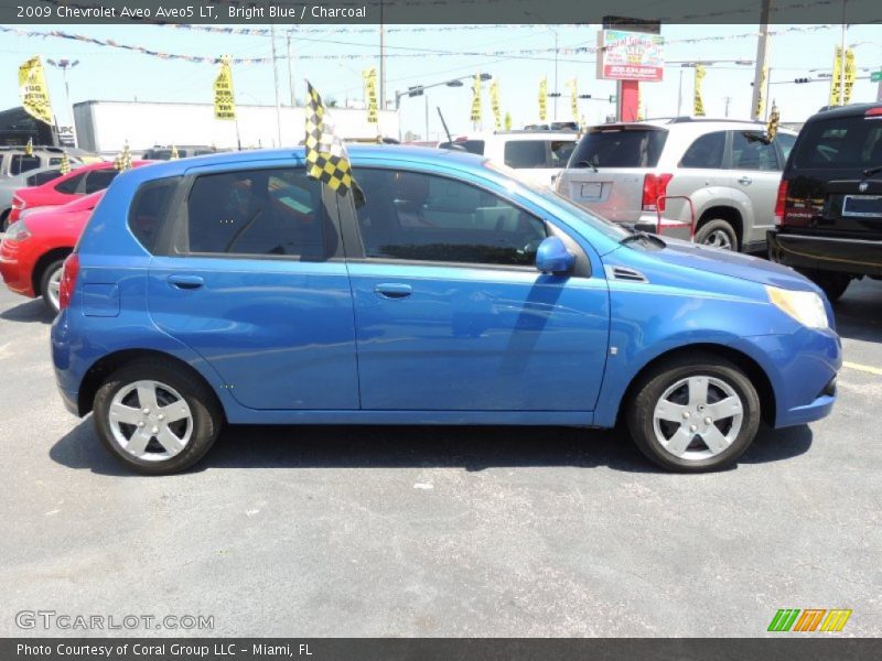 Bright Blue / Charcoal 2009 Chevrolet Aveo Aveo5 LT