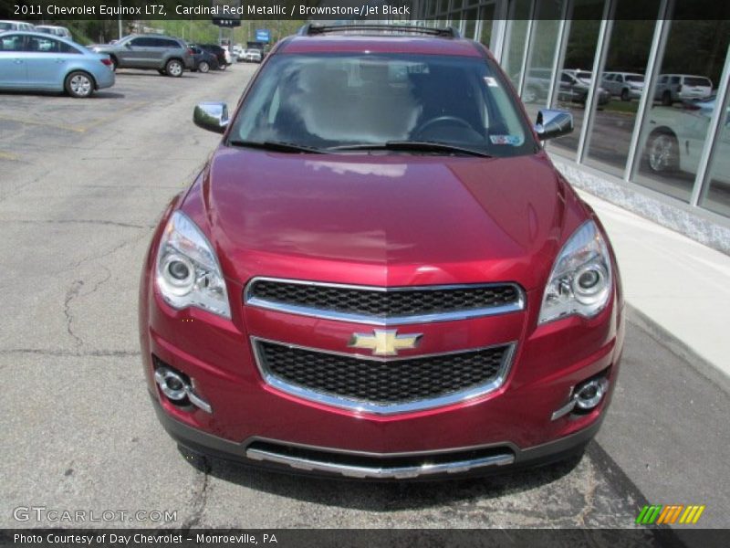 Cardinal Red Metallic / Brownstone/Jet Black 2011 Chevrolet Equinox LTZ