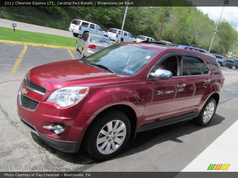 Cardinal Red Metallic / Brownstone/Jet Black 2011 Chevrolet Equinox LTZ