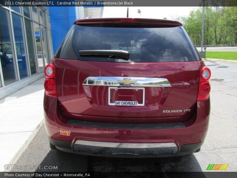 Cardinal Red Metallic / Brownstone/Jet Black 2011 Chevrolet Equinox LTZ