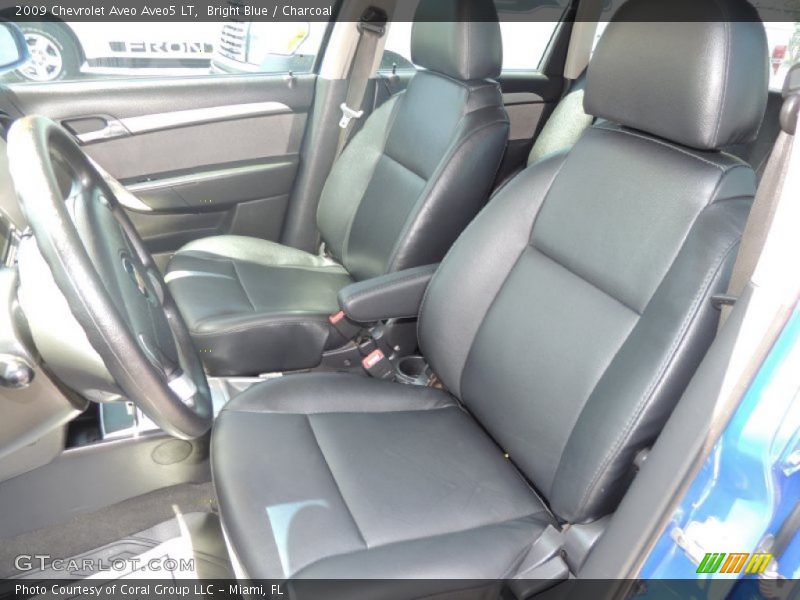 Bright Blue / Charcoal 2009 Chevrolet Aveo Aveo5 LT