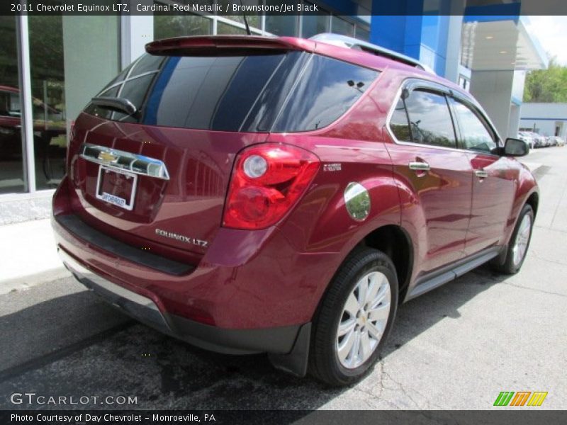 Cardinal Red Metallic / Brownstone/Jet Black 2011 Chevrolet Equinox LTZ