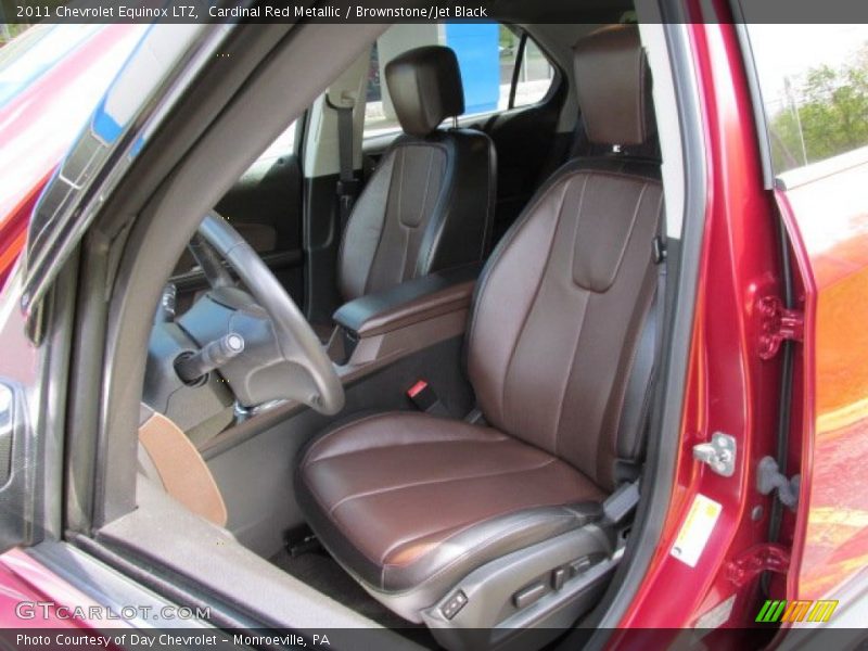 Cardinal Red Metallic / Brownstone/Jet Black 2011 Chevrolet Equinox LTZ