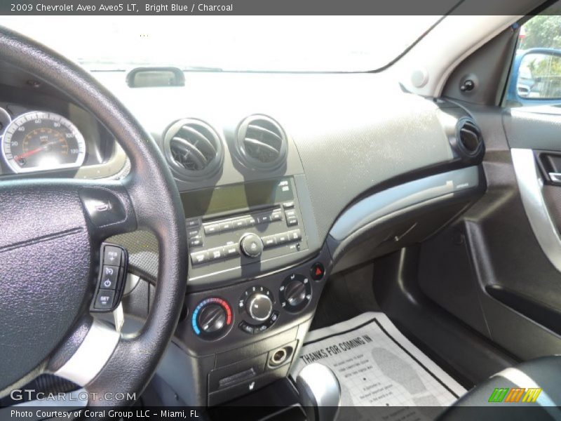 Bright Blue / Charcoal 2009 Chevrolet Aveo Aveo5 LT