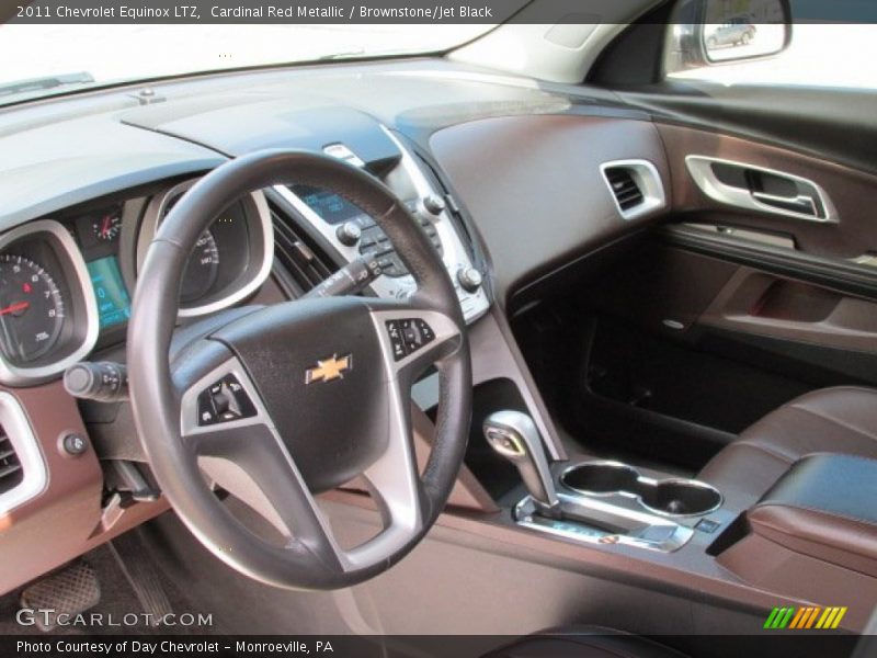 Cardinal Red Metallic / Brownstone/Jet Black 2011 Chevrolet Equinox LTZ