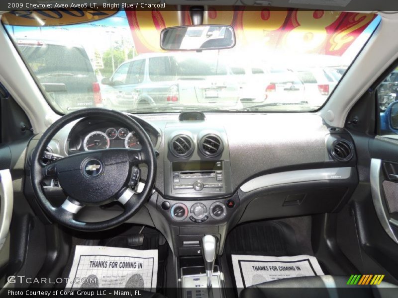 Bright Blue / Charcoal 2009 Chevrolet Aveo Aveo5 LT