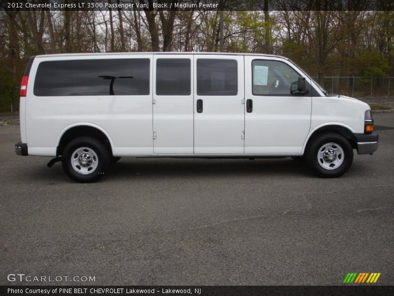  2012 Express LT 3500 Passenger Van Black