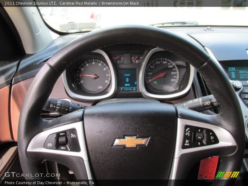 Cardinal Red Metallic / Brownstone/Jet Black 2011 Chevrolet Equinox LTZ
