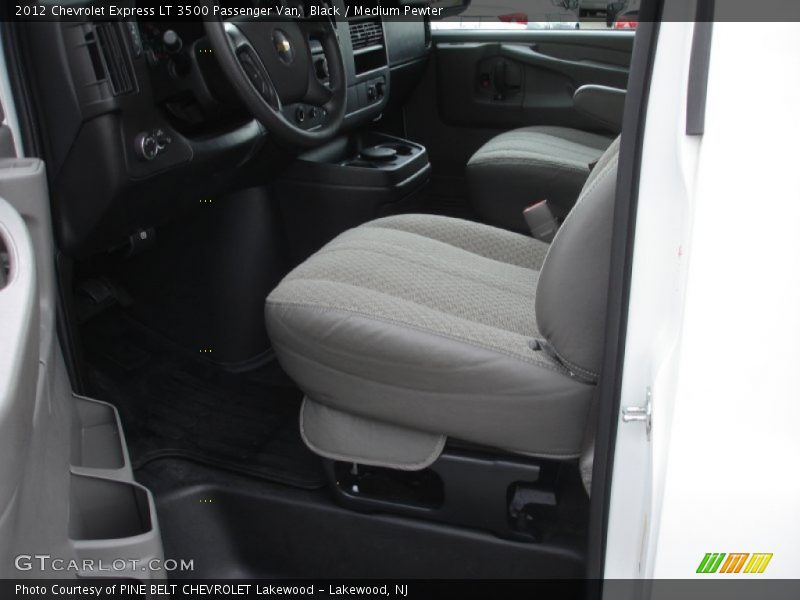 Black / Medium Pewter 2012 Chevrolet Express LT 3500 Passenger Van