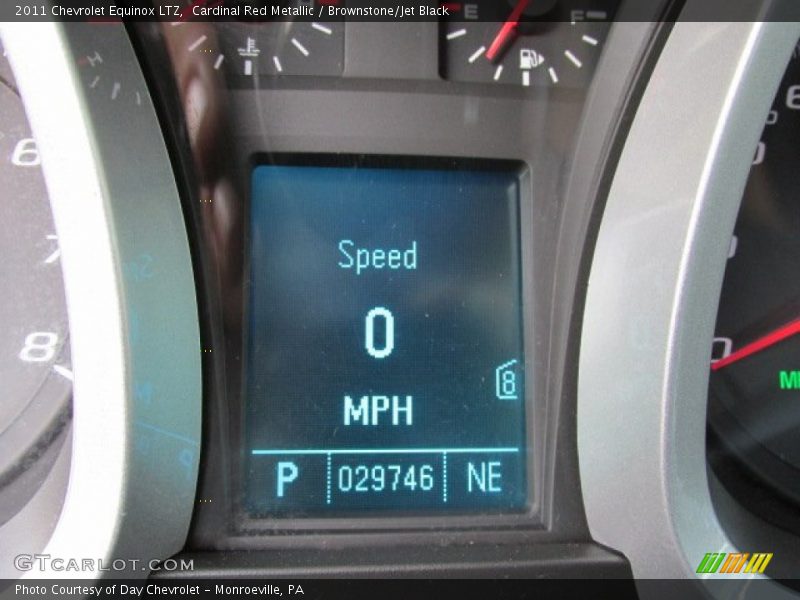 Cardinal Red Metallic / Brownstone/Jet Black 2011 Chevrolet Equinox LTZ