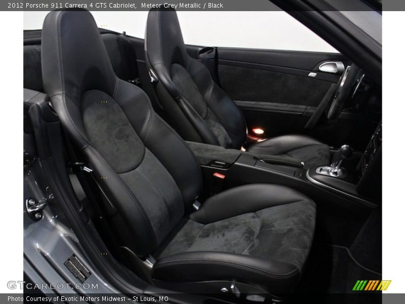 Front Seat of 2012 911 Carrera 4 GTS Cabriolet