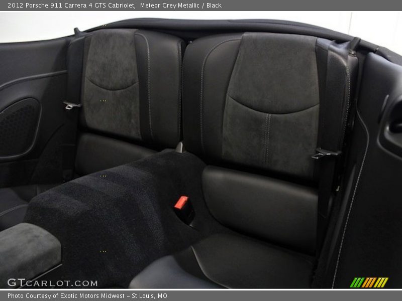 Rear Seat of 2012 911 Carrera 4 GTS Cabriolet
