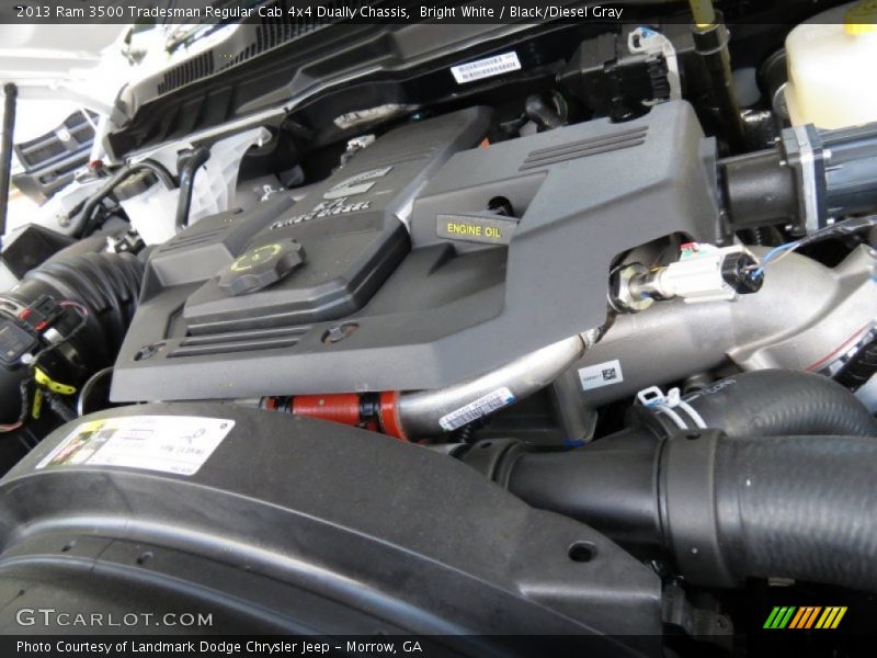  2013 3500 Tradesman Regular Cab 4x4 Dually Chassis Engine - 6.7 Liter OHV 24-Valve Cummins VGT Turbo-Diesel Inline 6 Cylinder