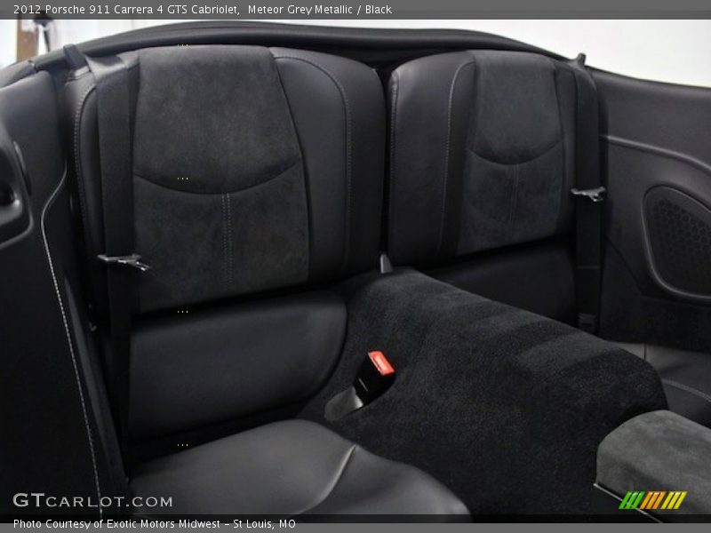 Rear Seat of 2012 911 Carrera 4 GTS Cabriolet