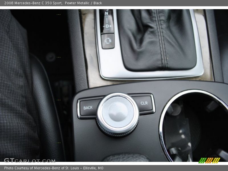 Pewter Metallic / Black 2008 Mercedes-Benz C 350 Sport