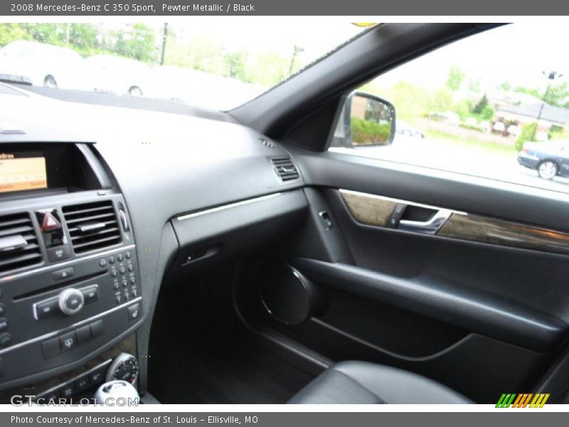 Pewter Metallic / Black 2008 Mercedes-Benz C 350 Sport