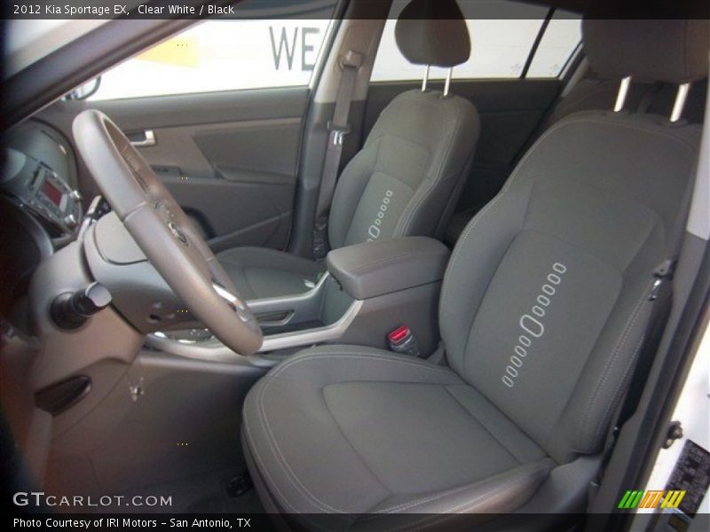  2012 Sportage EX Black Interior