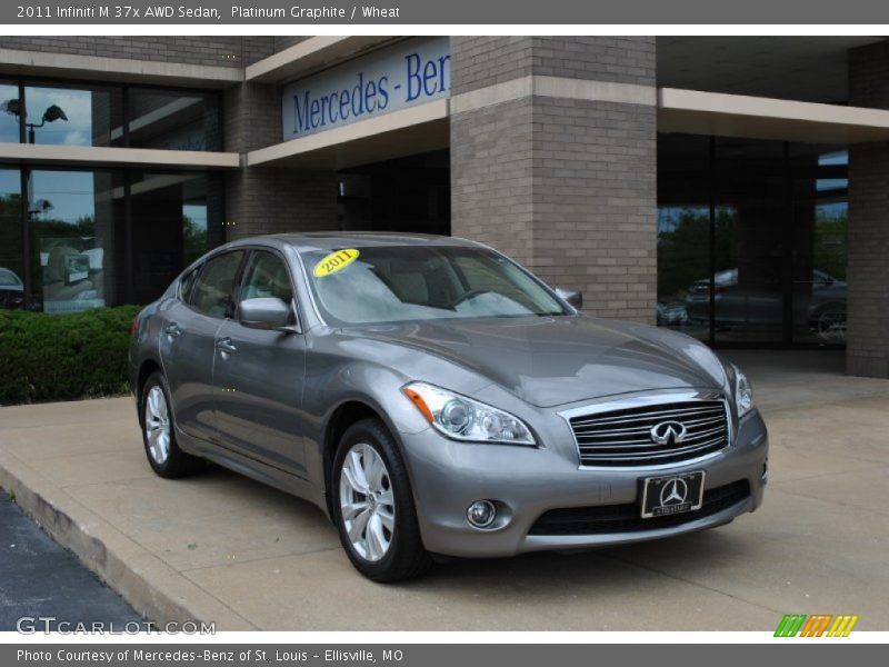 Platinum Graphite / Wheat 2011 Infiniti M 37x AWD Sedan