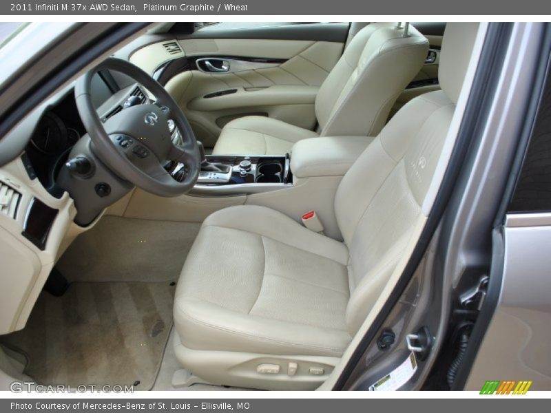 Platinum Graphite / Wheat 2011 Infiniti M 37x AWD Sedan