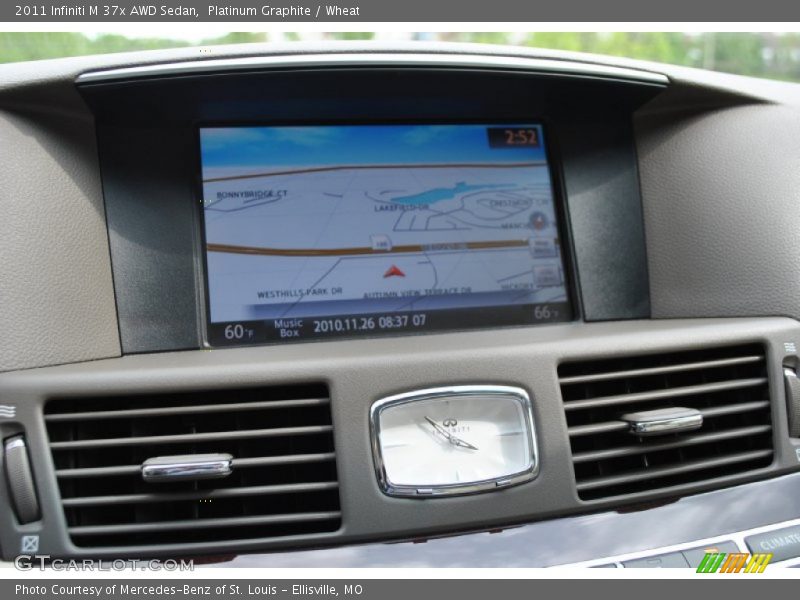 Platinum Graphite / Wheat 2011 Infiniti M 37x AWD Sedan