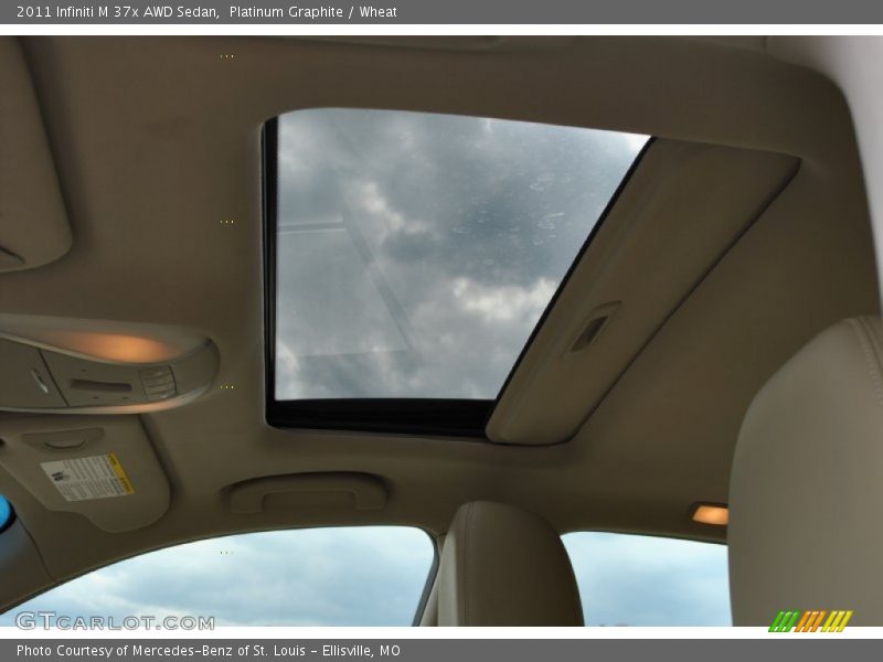 Platinum Graphite / Wheat 2011 Infiniti M 37x AWD Sedan