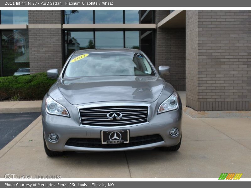 Platinum Graphite / Wheat 2011 Infiniti M 37x AWD Sedan