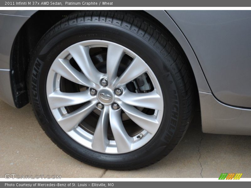 Platinum Graphite / Wheat 2011 Infiniti M 37x AWD Sedan